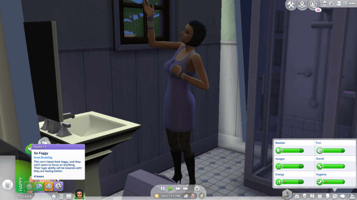 Sims 4 Chronically ILL Trait