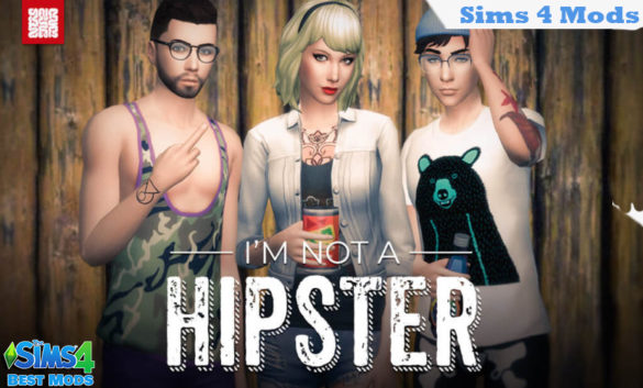 Sims 4 GTA V Clothing I’m Not A Hipster
