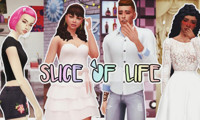 updated slice of life mod sims 4