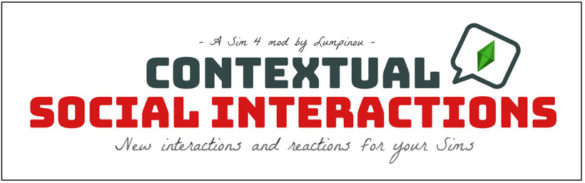 Sims 4 Contextual Social Interactions v1.0