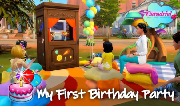 Sims 4 Toddler First Birthday Party