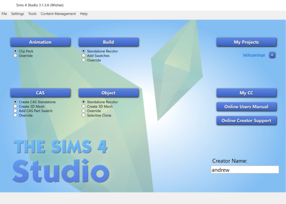 Studio for Windows 3.1.4.5 Wishes – Open Beta