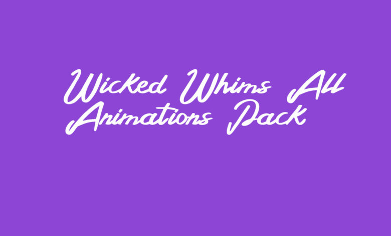 Sims 4 animations whims OLL Animations