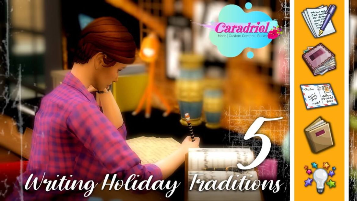 Sims 4 Writing Holiday Traditions Collection
