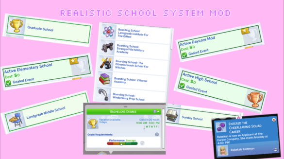 Realistic School System Mod V1.0