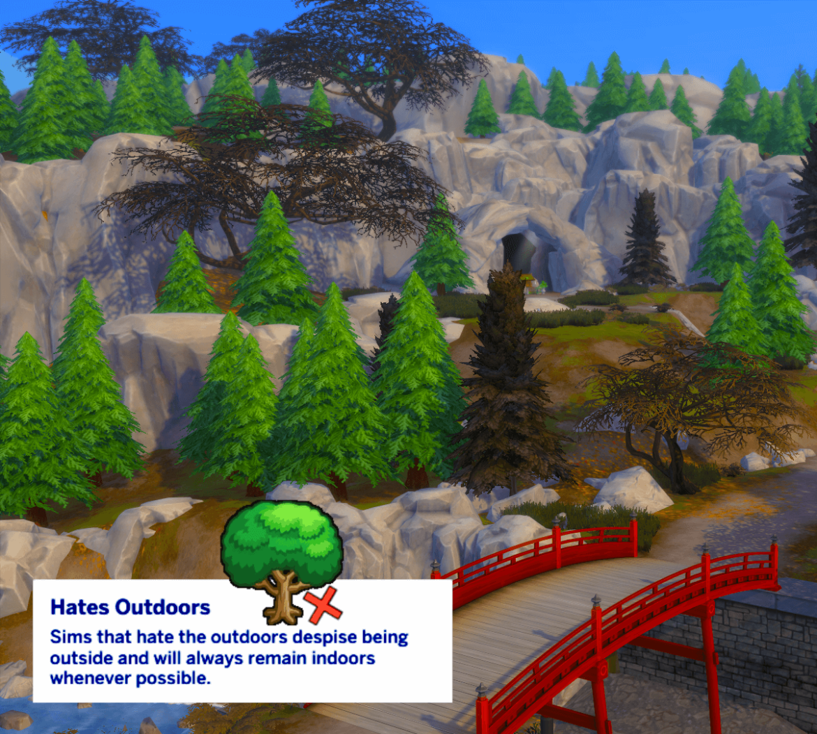 Sims 4 Hates Outdoors Trait