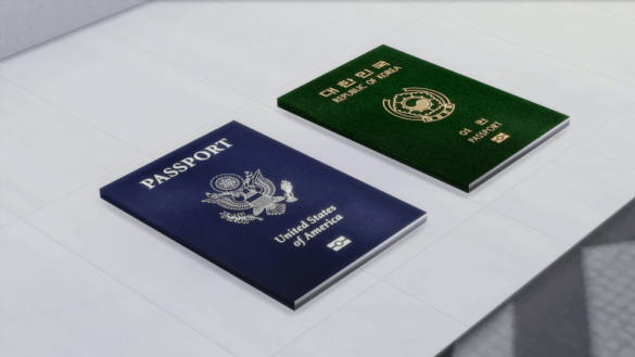 Sims 4 Passport (Objects ,ACC)