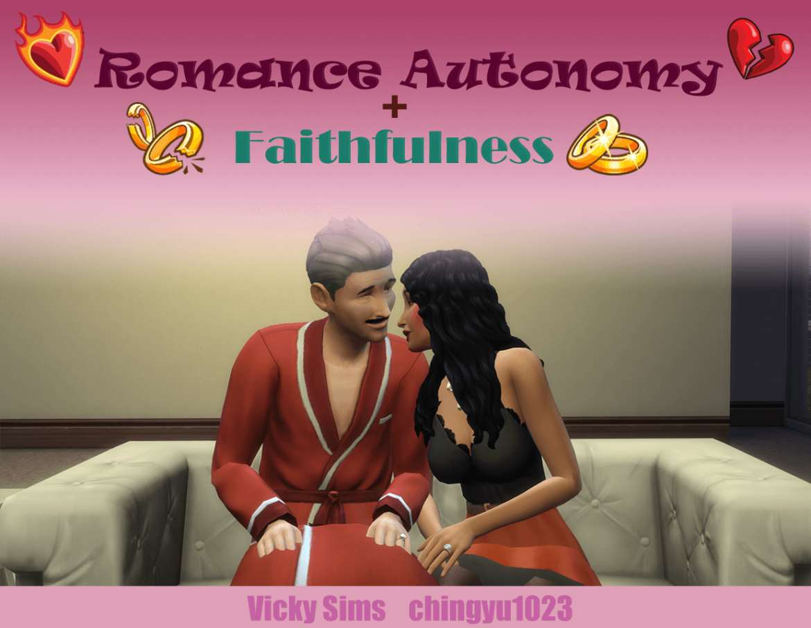 Sims 4 Romance Autonomy Faithfulness Traits V2