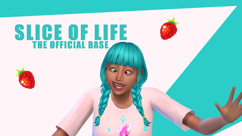 how to make the sims 4 slice of life mod show up in game play