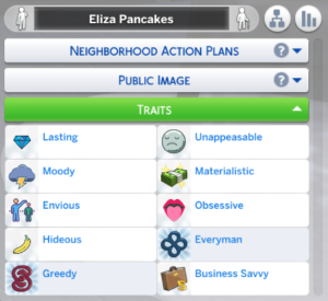 sims 4 more personality traits mod