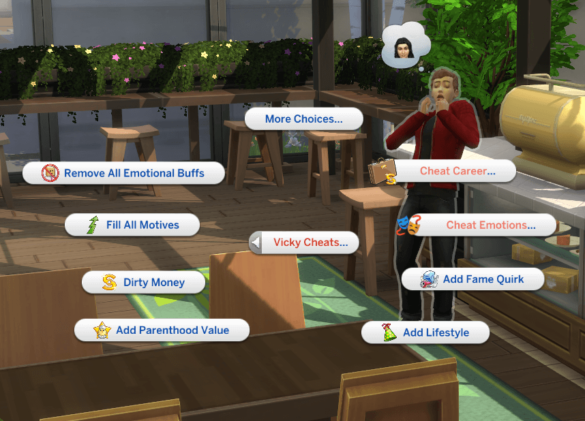 Sims 4 More Cheats In New Menu v1.1