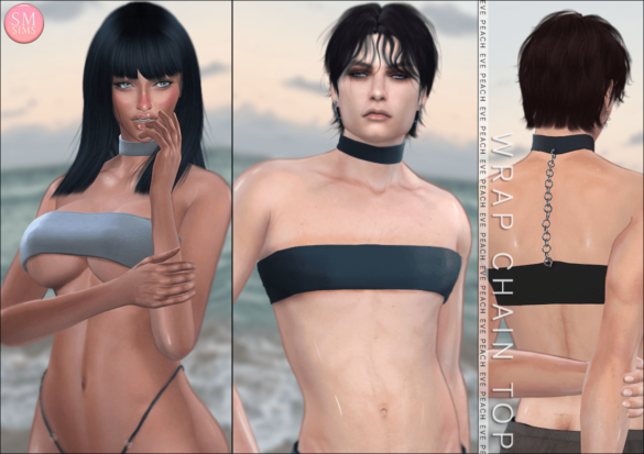 Sims 4 Wrap Chain Top