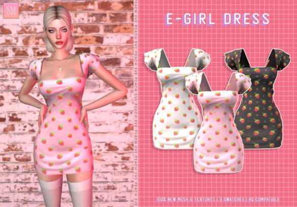 Sims 4 E-Girl Dress