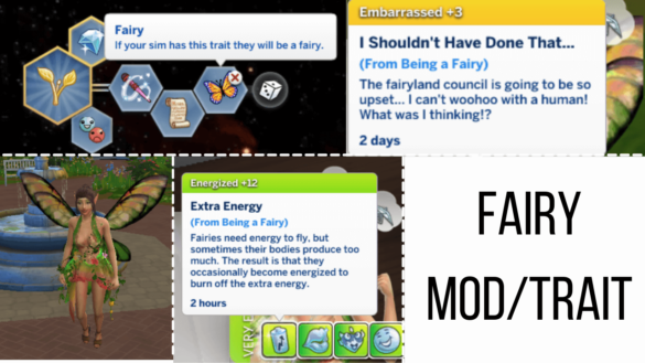 Sims 4 Fairy Mod / Trait