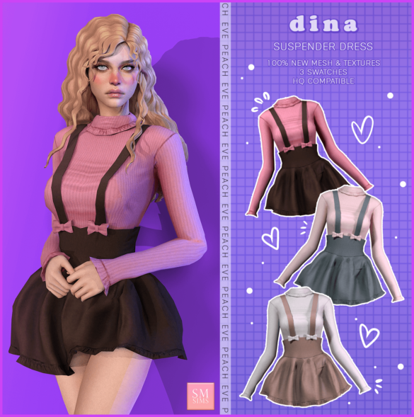 Sims 4 Dina Dress