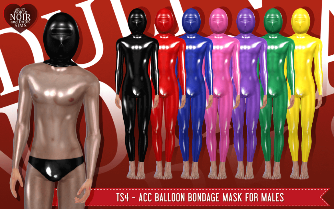 TS4 Balloon Mask for Males