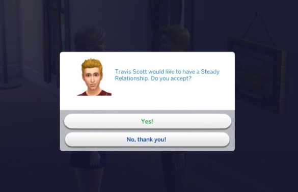Sims 4 BG – Autonomous Go Steady and Propose