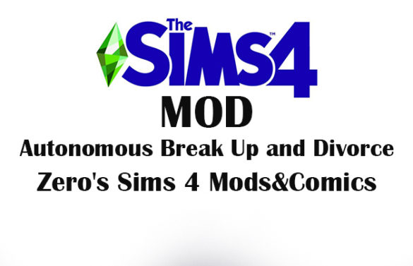 Sims 4 BG - Autonomous Break Up and Divorce - Best Sims Mods