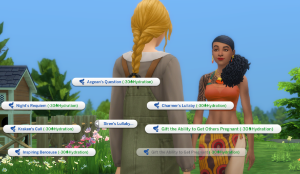 Sims 4 IL – Fertility Powers for Mermaids