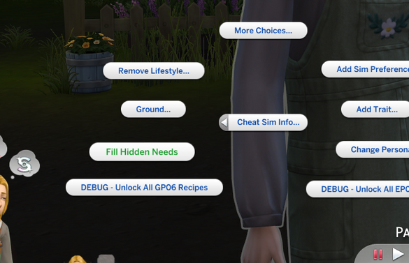 Sims 4 mod settings menu что это