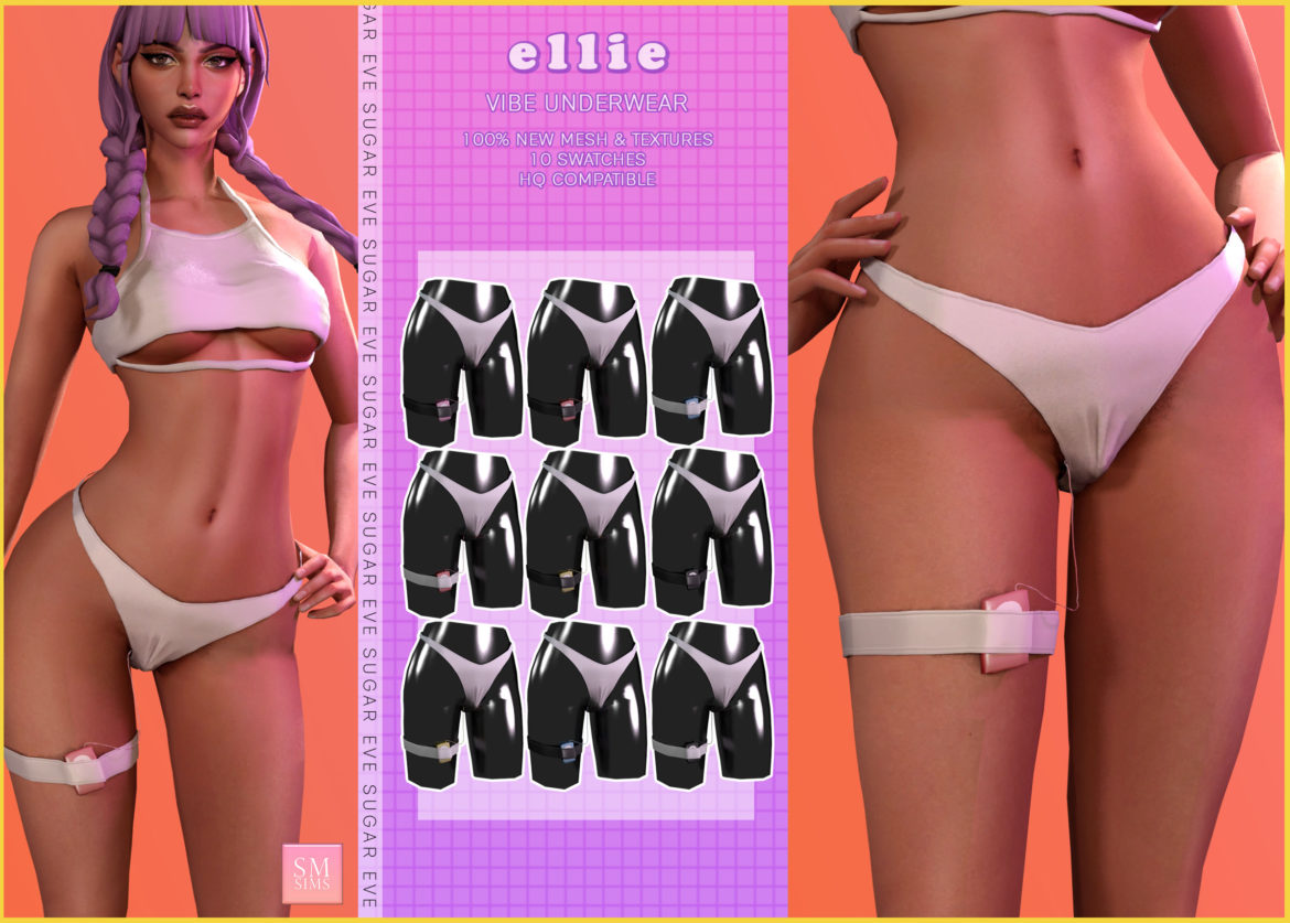 Sims 4 ellie vibe underwear