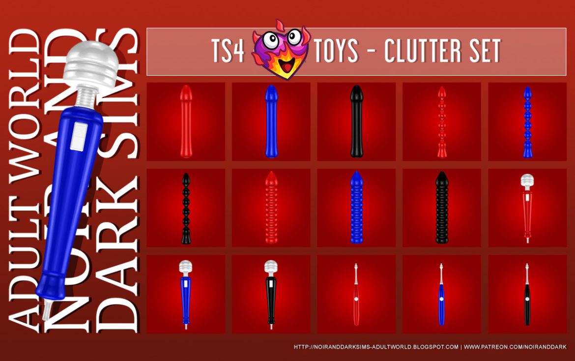TS4 Toy Clutter Set