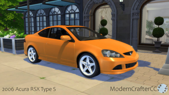 Sims 4 2006 Acura RSX Type S from Modern Crafter