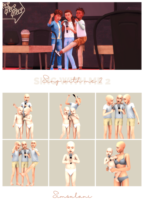 Sims 4 6 poses