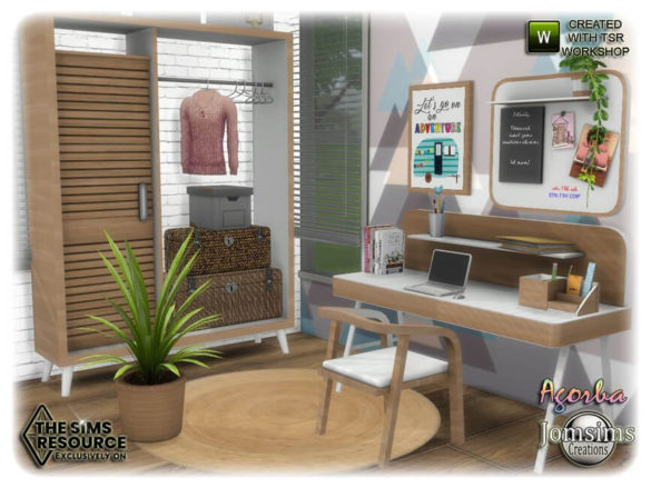 Sims 4 Agorba office