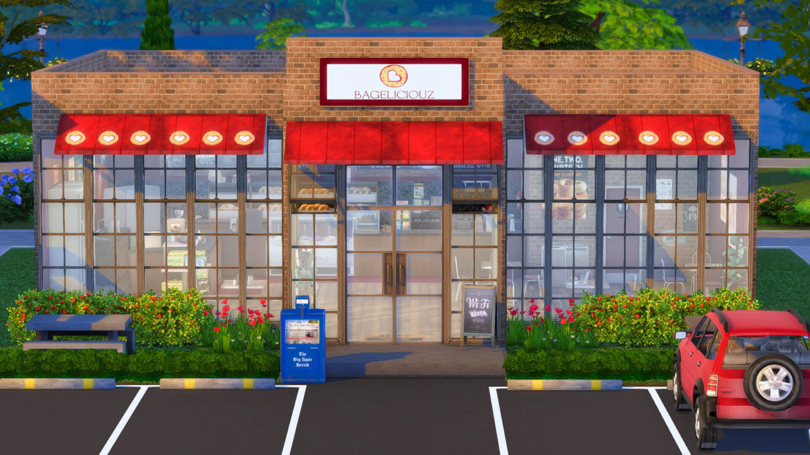 Sims 4 bageliciouz bagel shop