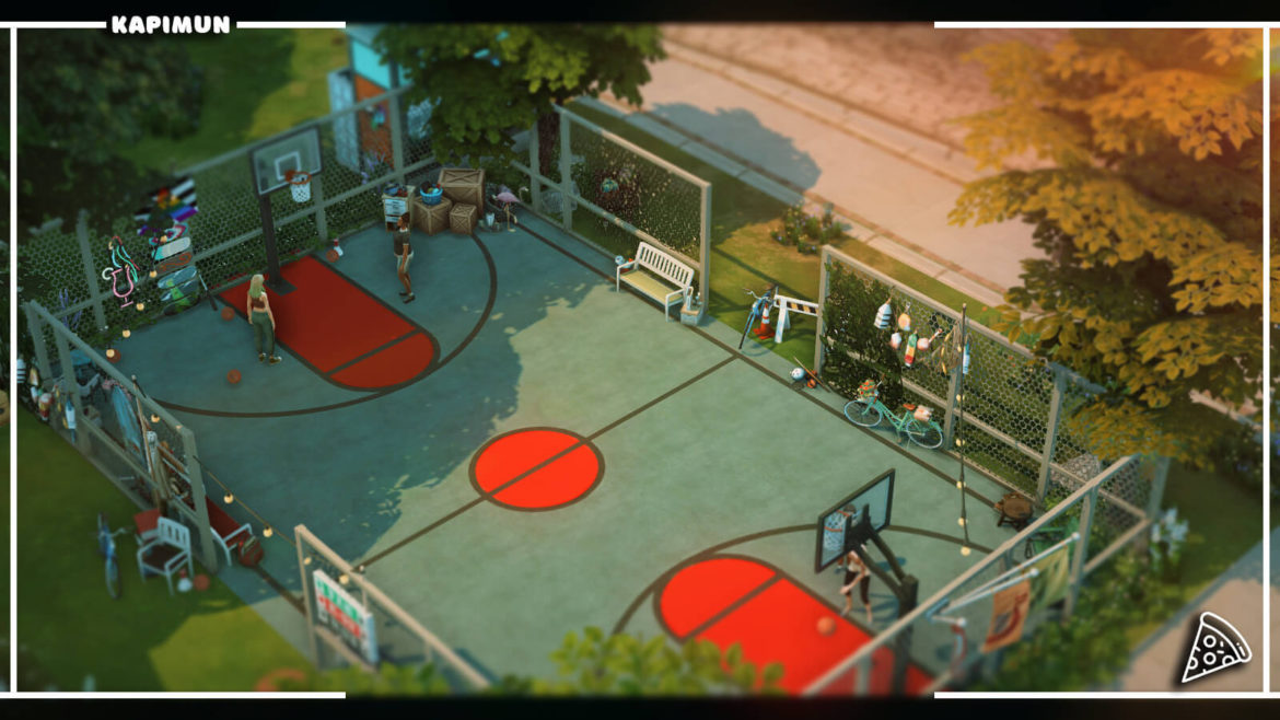 Sims 4 basketball play ground
