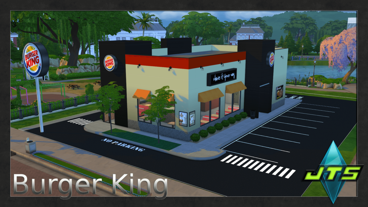Sims 4 Burger King Restaurant