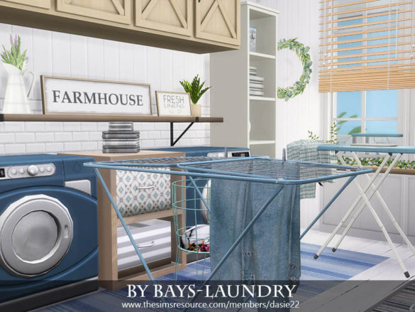 Sims 4 By Bays LAUNDRY