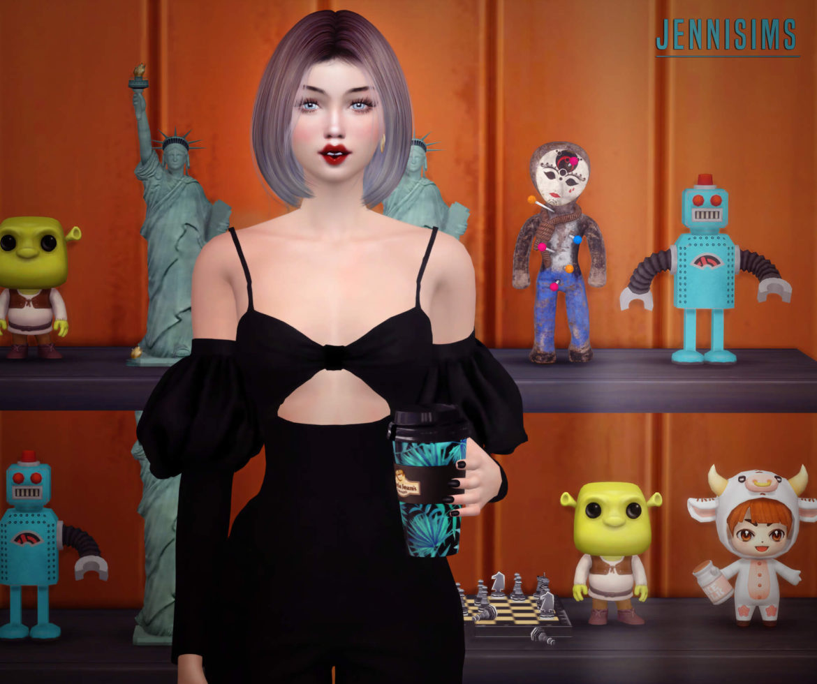 Sims 4 clutter decorative 6items