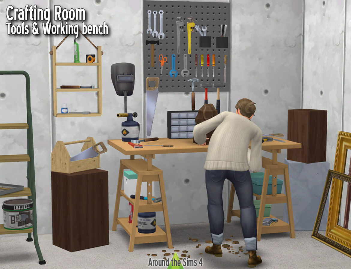 Crafting room – Tools & Working Bench