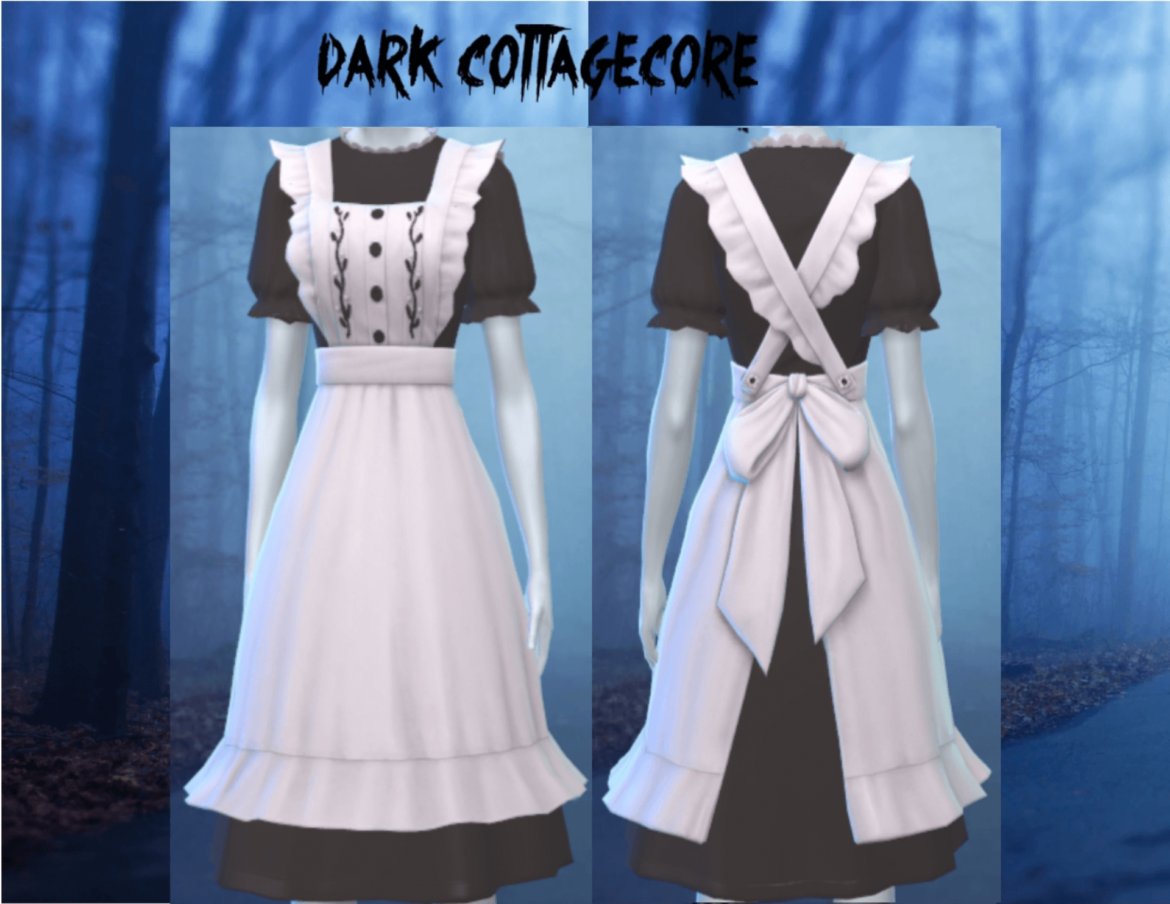 Sims 4 Dark Cottagecore
