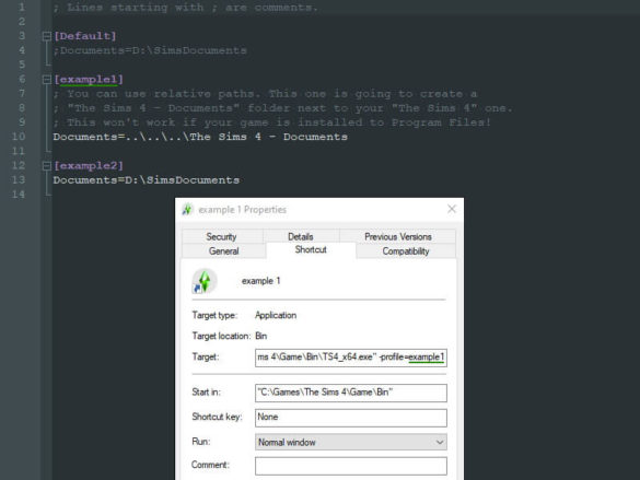 Sims 4 Documents Override (Windows only)