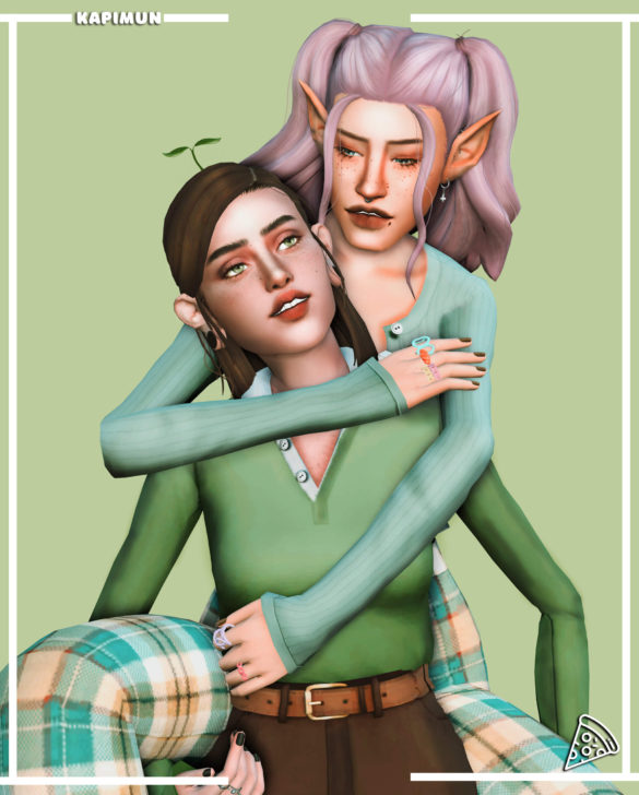 Sims 4 friends poses 2 you