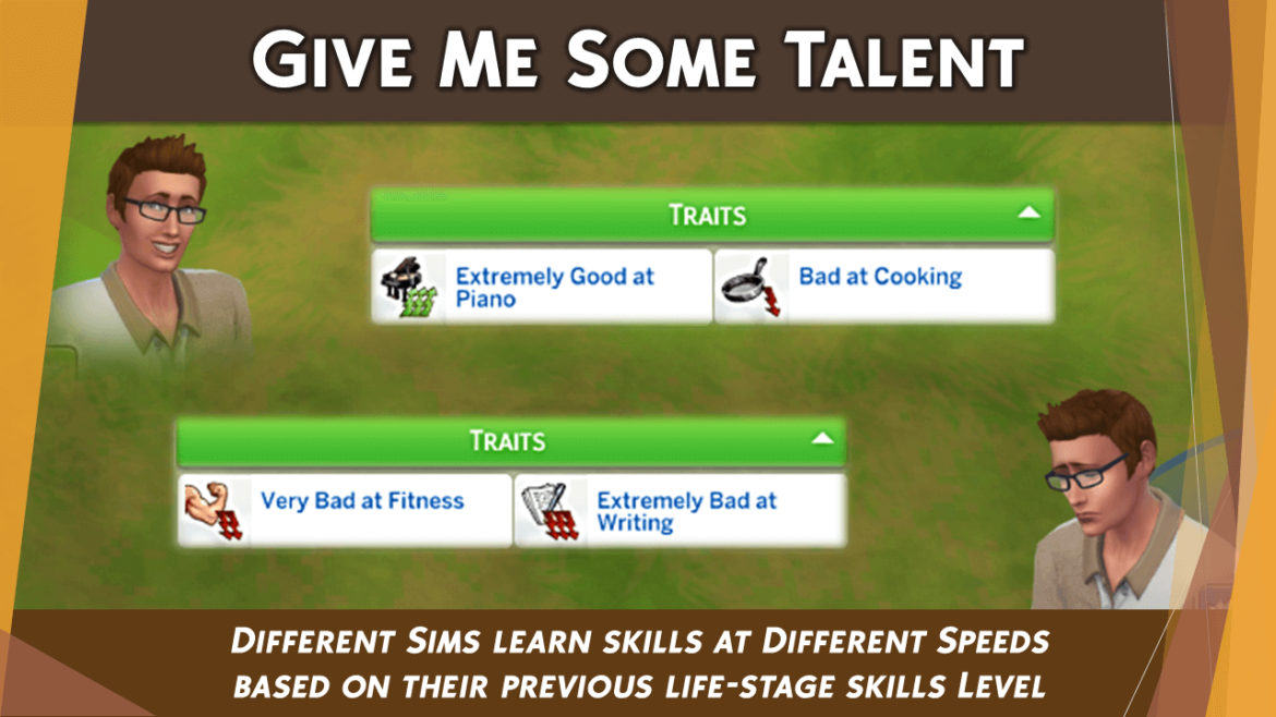 Sims 4 Give Me Some Talent