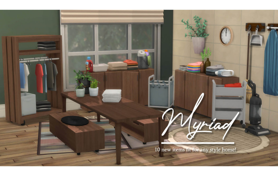 Sims 4 myriad 10 new items for any style home