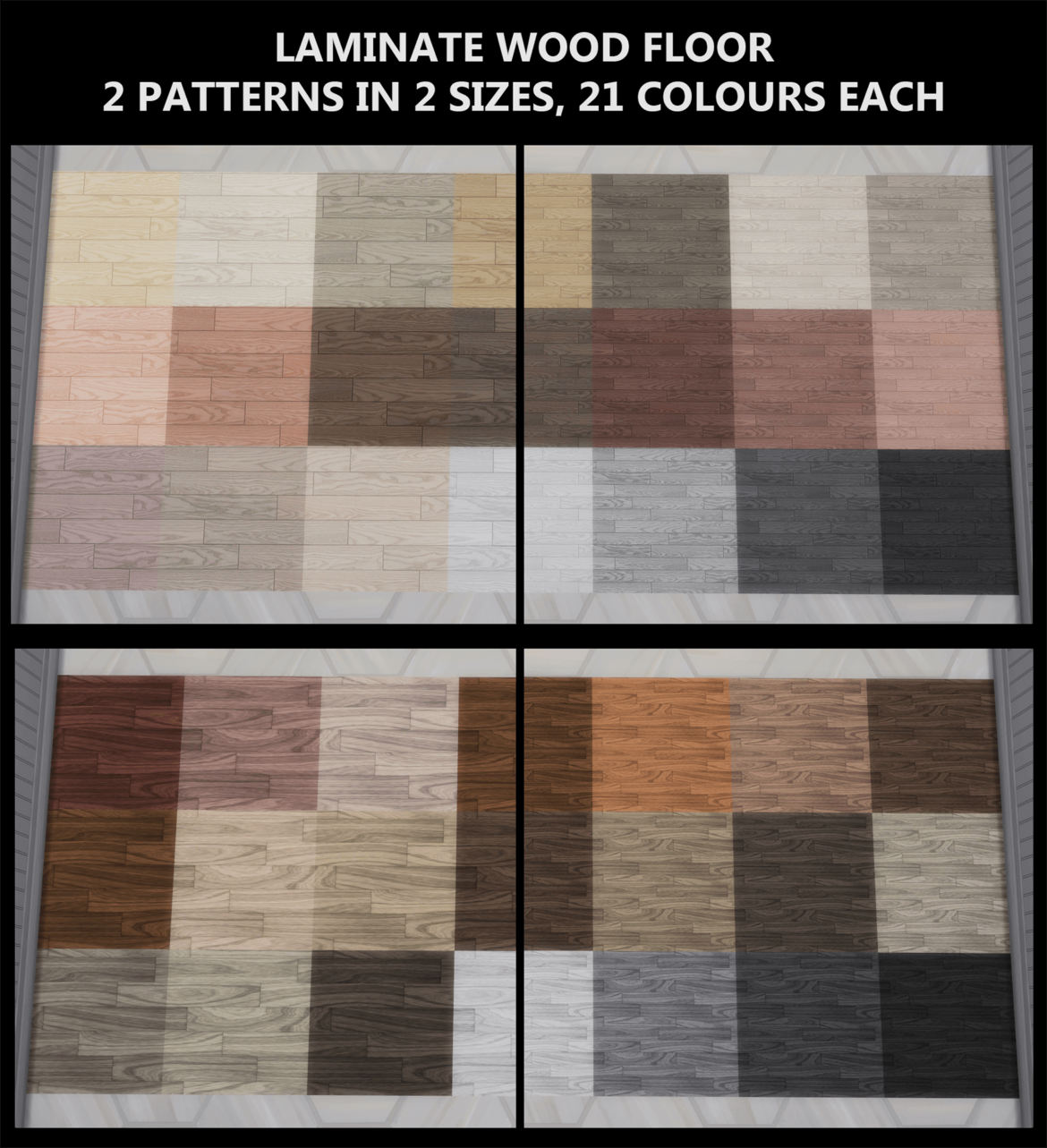 Sims 4 Laminate Wood Floors