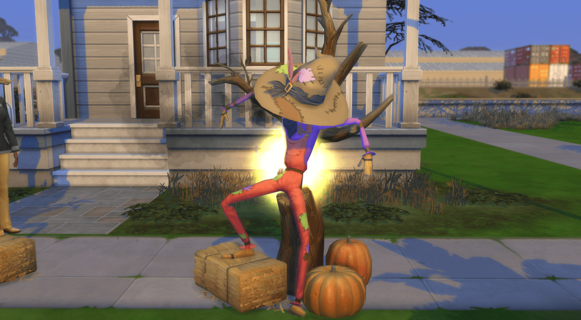 Sims 4 Morphiate into Scarecrow (Permanent)