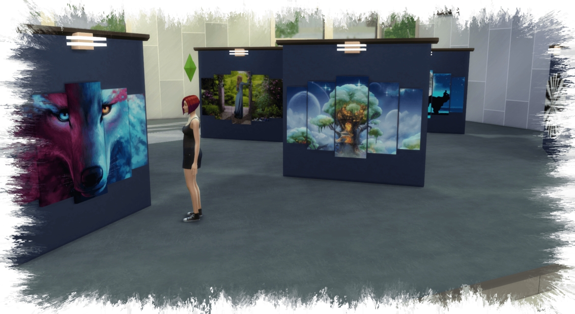 Sims 4 Multi-Panel Artwork – Set 2