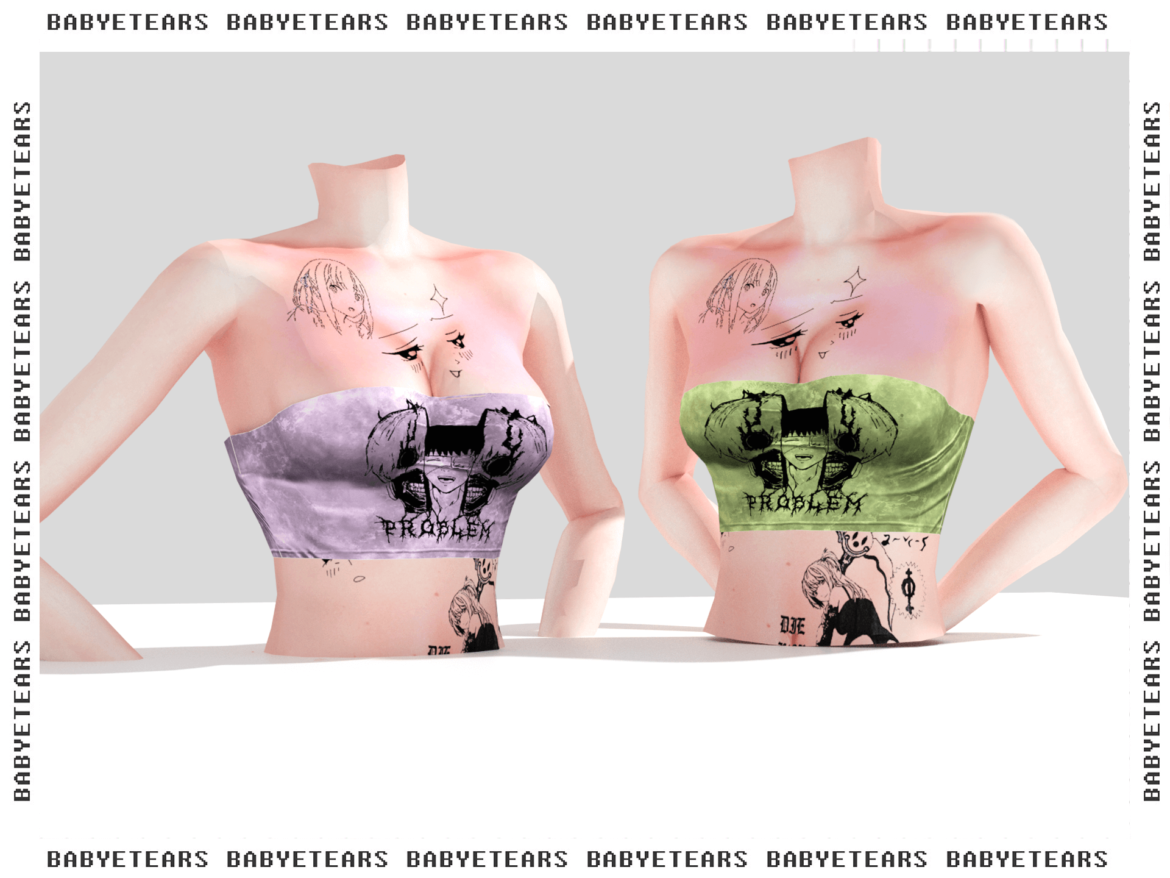 Sims 4 problem top mesh by me all lods