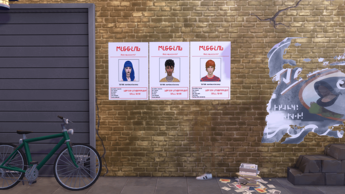 Sims 4 [SIMLISH] Missing Teens Posters