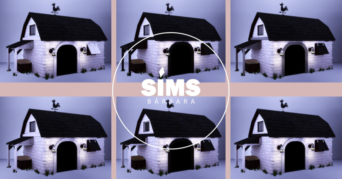 Sims 4 animal shed recolor 16 new swatches