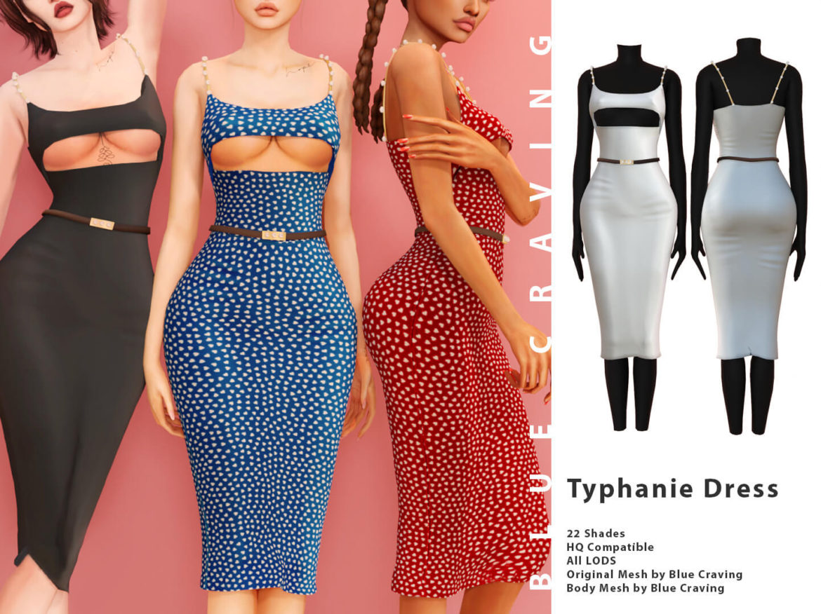 Sims 4 typhanie dress