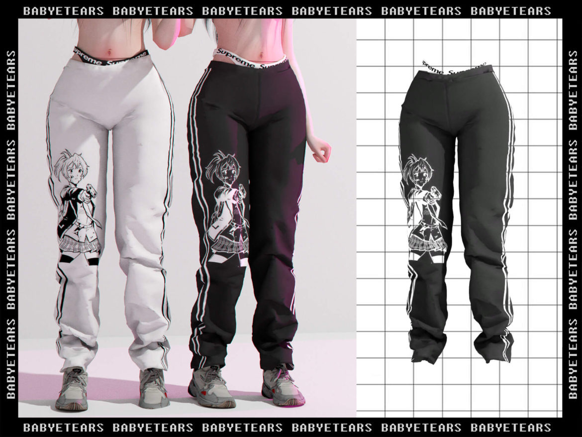 solved joggers mesh by me all lods compatible hq 2