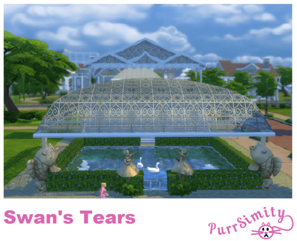 Sims 4 Swan’s Tears – A mythical pool.
