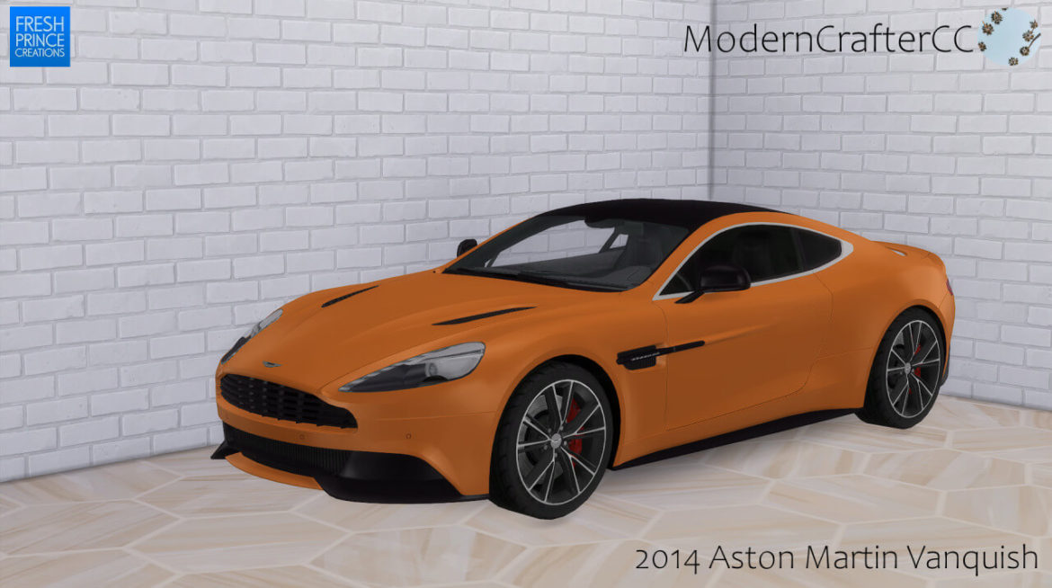 Sims 4 2014 Aston Martin Vanquish